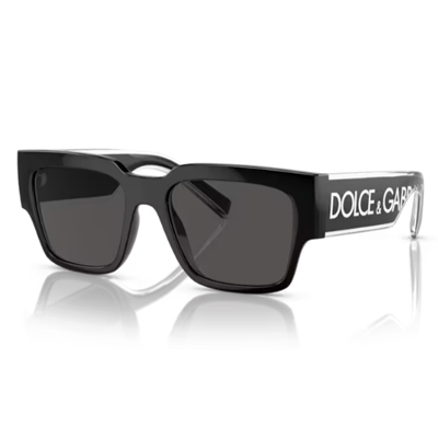 Dolce and gabbana sales logo sunglasses